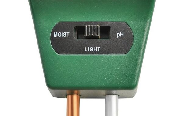 Bodemvochtigheid PH en Lichtmeter 3-in-1 / Meet de bodemkwaliteit voor bloemen en planten / Vochtmeter