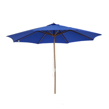 Zonnescherm - Parasol - Balkon Parasol - Knikbaar - 300 x 245 cm - Blauw