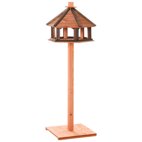 Voederhuisje voor vogels staand - Voederhuis voor vogels - Vogelvoederhuisje - XL - 52 x 52 x 130 cm