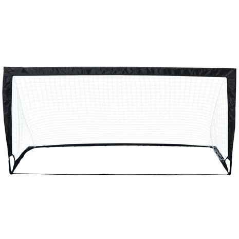 Voetbaldoel - Set van 2 - Voetbaldoel voor kinderen - Voetbalgoal - Opvouwbaar - 186x90x89 cm