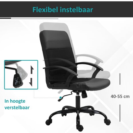 Bureaustoel - bureaustoel - Zwart