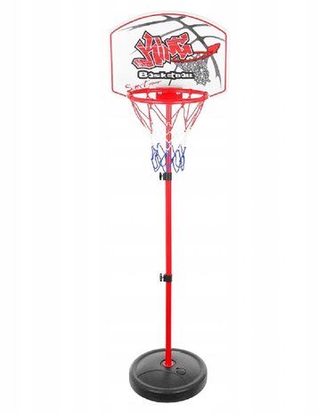 String string plein Aan boord Basketbalpaal - Basketbalring - Basketbal - Basketball - Set voor kinderen  - 146 cm - NiceGoodz