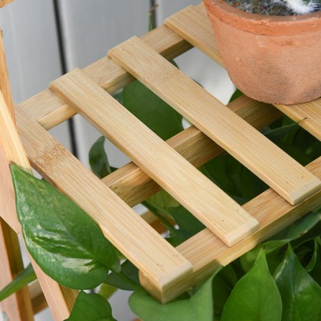 Plantenstandaard - Plantentafel - Plantenrek buiten - Hout