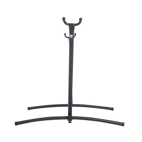 Hangmat standaard - Hangmatstandaard - Zwart - Max. 120 Kg - L280 x B120 x H110 cm