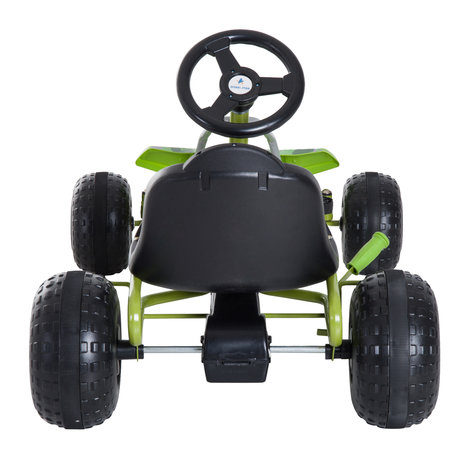 Skelter - Trapauto - Buitenspeelgoed - 3-6 jaar - Groen  -  95 x 66,5 x 57 cm