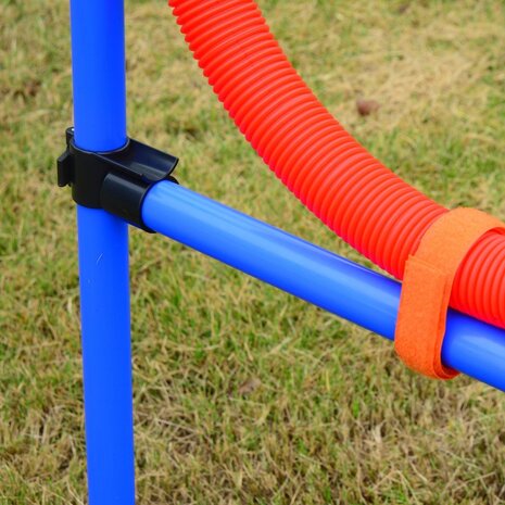 Honden agility set - Agility voor de hond - Agility - Honden parcours - Honden training - Rood/Blauw