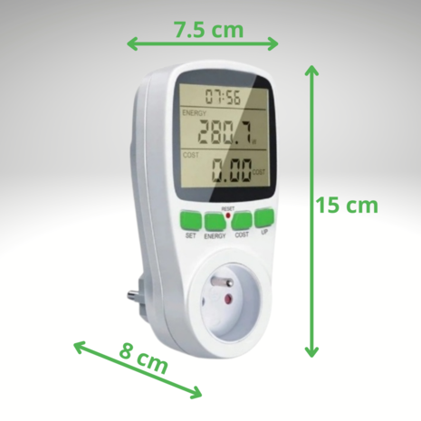 Energiemeter - Stroommeter -  Kwh meter - Energieverbruiksmeter