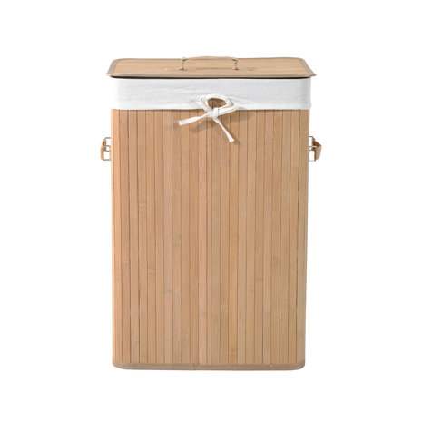 Bamboe wasmand 72 L - Luxe wasmand - Wassorteerder  - Natuur -  L40 x B30 x H60 cm