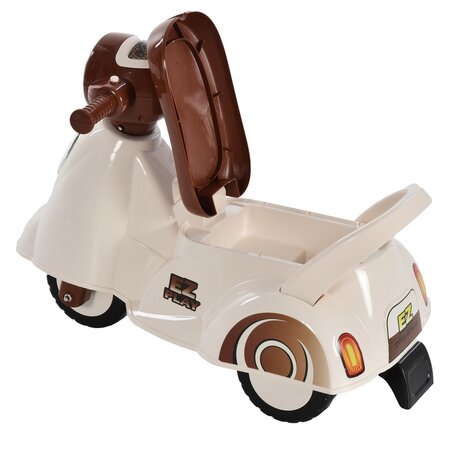 Loopwagen met muziek - Kinderspeelgoed - Kinderfiets - 66L x 33B x 47,7H cm - 1-3 jaar
