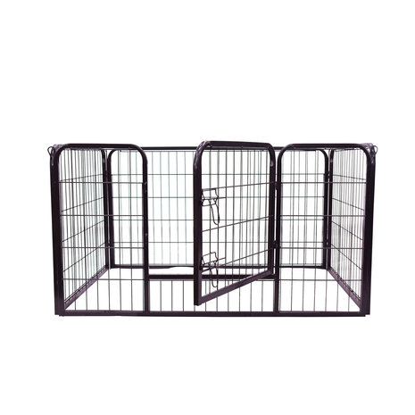 Hondenren - Puppyren - Hondenkennel  - Honden - Staal - 125x80x70cm