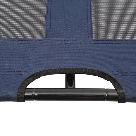 Honden Ligbed - Hondenbed Stretcher - Hondenstretcher - Hondenkussen - Portable Draagbaar - 92 x 76 x 18 cm - Blauw