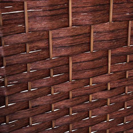 Scheidingswand - Roomdivider - Kamerscherm -  Decoratie - Wonen - 4 panelen - Bamboe - Bruin -  B160 x T2 x H170cm