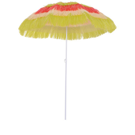 Luxe strand parasol  - Zonnescherm - Knikbaar - Hawaiian Strandparasol  -  &oslash;160 &times; H190 cm