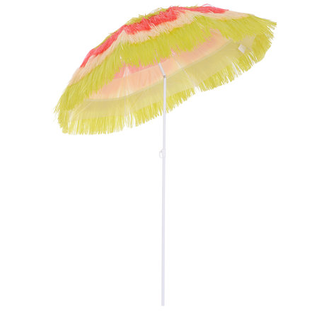 Luxe strand parasol  - Zonnescherm - Knikbaar - Hawaiian Strandparasol  -  &oslash;160 &times; H190 cm