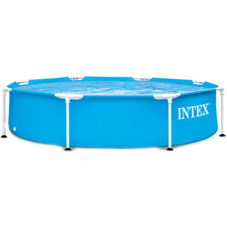 Intex zwembad - zwembad rond - metalen frame - &Oslash;244cm