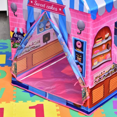 Speeltent winkeltje - Speelgoed - Speelgoed vanaf 3 jaar - Speelhuisje - Tenten - Polyester - 93 x 69 x 103 cm