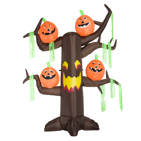 Halloween - Halloween decoratie - Halloween versiering - Halloween verlichting - Pompoen decoratie - Halloween boom - Opblaasbaar