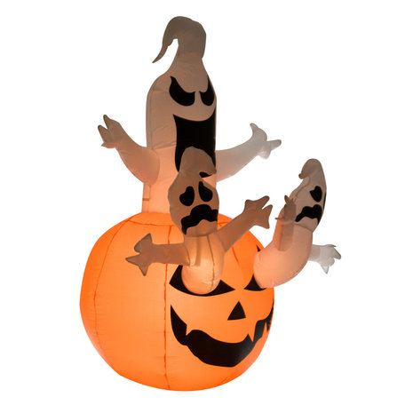 Halloween - Halloween decoratie - Halloween versiering - Halloween verlichting - Pompoen decoratie - Spook - Opblaasbaar