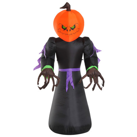 Halloween - Halloween decoratie - Halloween versiering - Halloween verlichting - Pompoen - Monster - Opblaasbaar