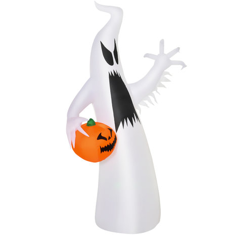 Halloween - Halloween decoratie - Halloween versiering - Halloween verlichting - Pompoen - Spook - Opblaasbaar