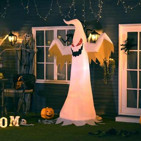Halloween - Halloween decoratie - Halloween versiering - Halloween verlichting - Griezelspook - Opblaasbaar