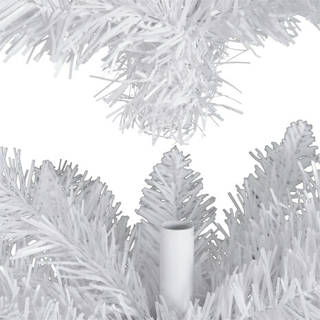 ChristmasGoodz - Kunstkerstboom - Smalle Kunstkerstboom - Smalle kerstboom - Wit - 180 cm