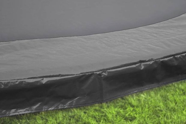Trampoline rand afdekking - Trampoline beschermrand - 183 cm - Zwart 