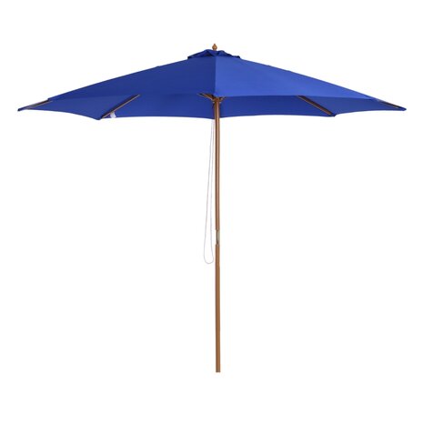 Zonnescherm - Parasol - Balkon Parasol - Knikbaar - 300 x 245 cm - Blauw