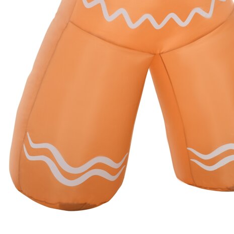 Opblaasbare gingerbreadman