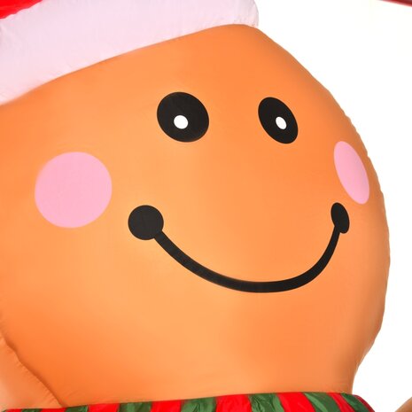 Opblaasbare gingerbreadman