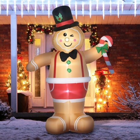 Opblaasbaar kerstfiguur 