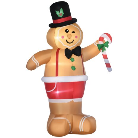 Opblaasbaar kerstfiguur 