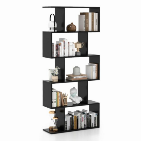 Boekenkast zwart