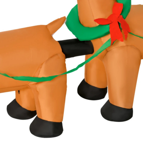 Opblaasbaar kerstfiguur 