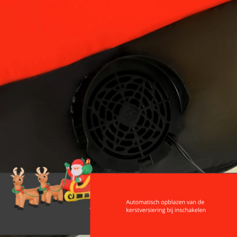 Opblaasbaar kerstfiguur 