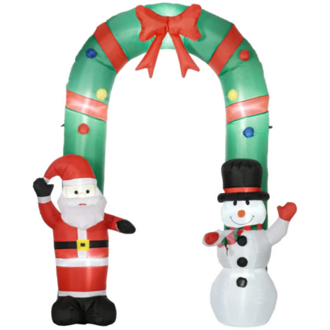 Opblaasbaar kerstfiguur 