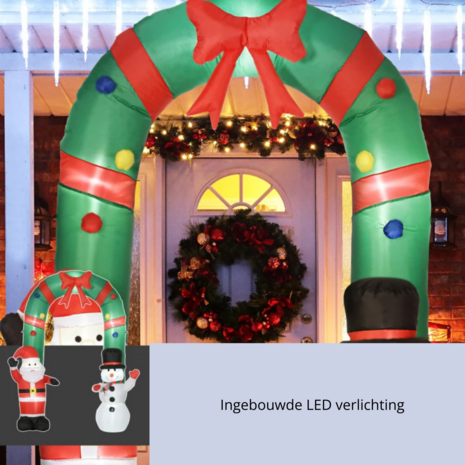 Opblaasbaar kerstfiguur 
