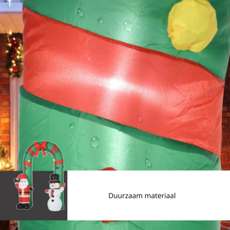 Opblaasbaar kerstfiguur 