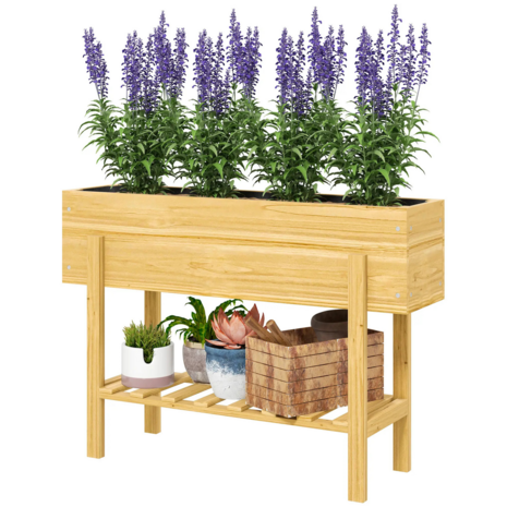 Verhoogde plantenbak 