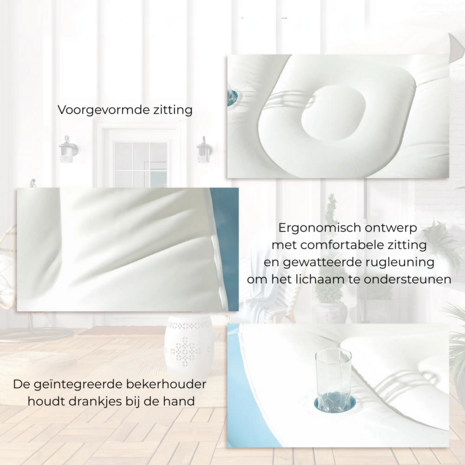 Opblaasbare stoel 