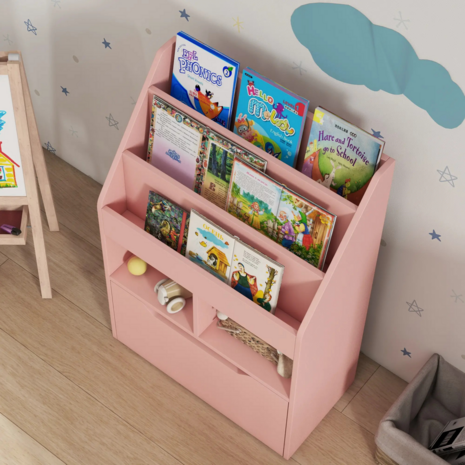 Boekenkast kinderkamer 