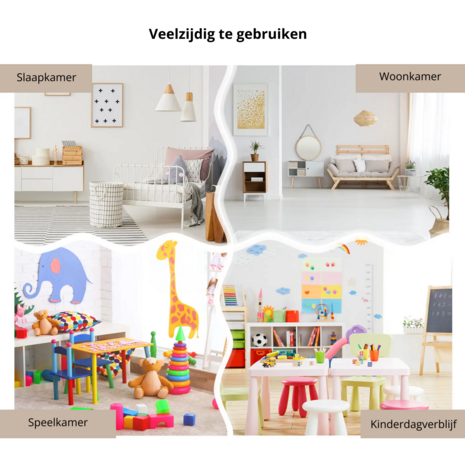 Boekenkast kinderkamer