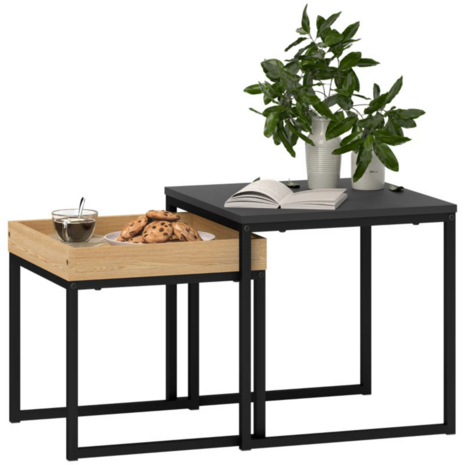 Bijzettafel set van 2 