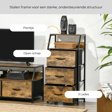 Opbergkast met lades