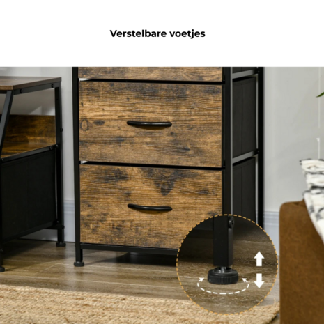 Opbergkast met lades