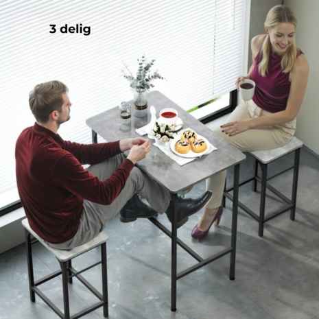 Bartafel met barstoelen