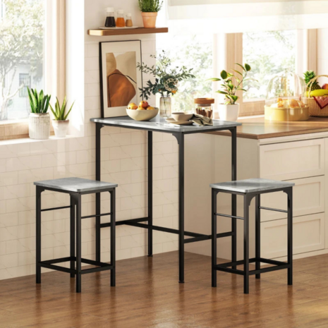 Bartafel met barstoelen