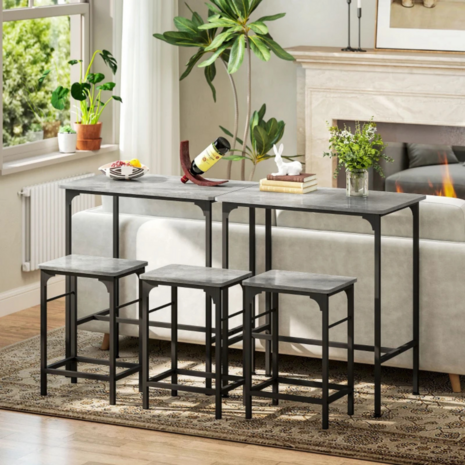 Bartafel met barstoelen