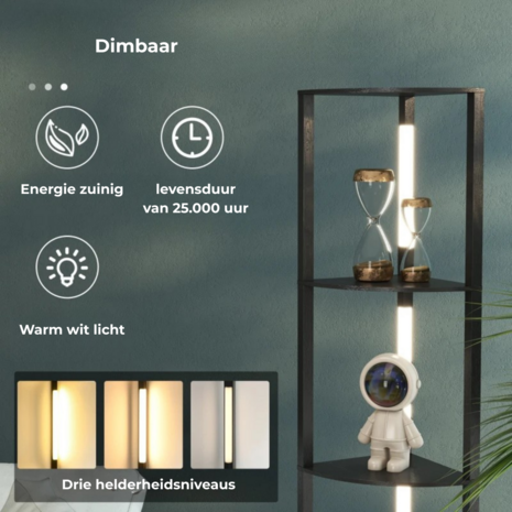 Vloerlamp dimbaar