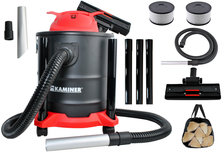 Kaminer - Aszuiger en stofzuiger met HEPA filter - 20L - 1600 W (2000 W max.) - Geschikt voor intensief gebruik. Kaminer - Aszuiger en stofzuiger met HEPA filter - 20L - 1600 W (2000 W max.) - Geschikt voor intensief gebruik.